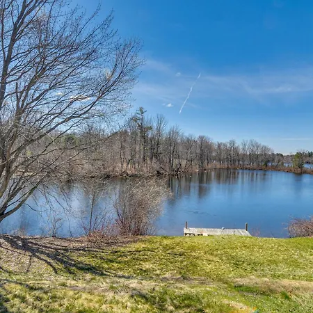 Oakland Apt On Messalonskee Lake With Dock Access! Waterville Exterior photo
