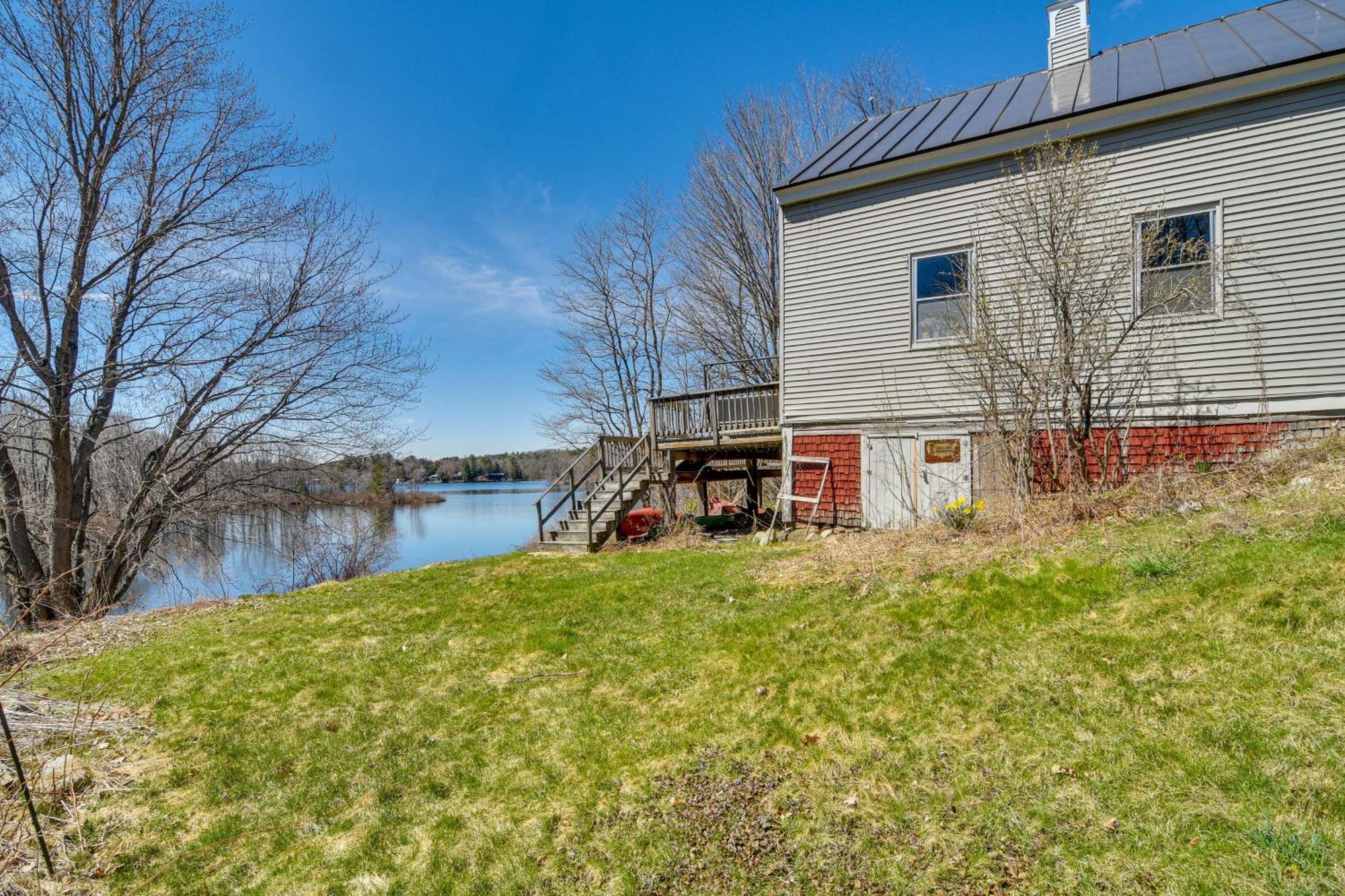 Apartment Oakland On Messalonskee With Dock Access! *